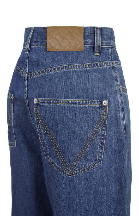 Atlantic Blue Wide Leg Jeans