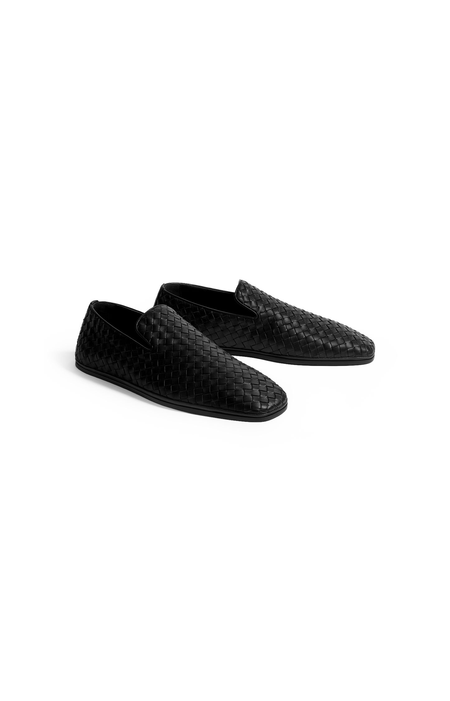 Palazzo Slipper in Black