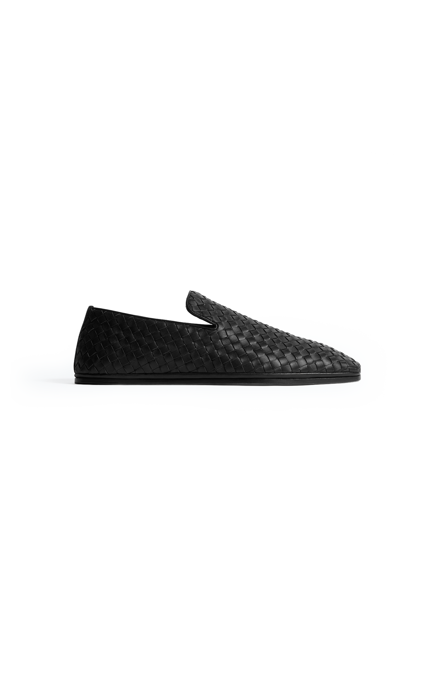Palazzo Slipper in Black