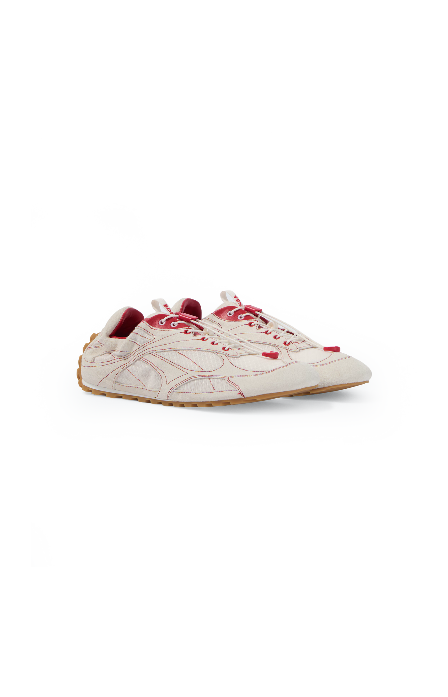 Orbit Flash Sneakers in Alabaster/Cardinal