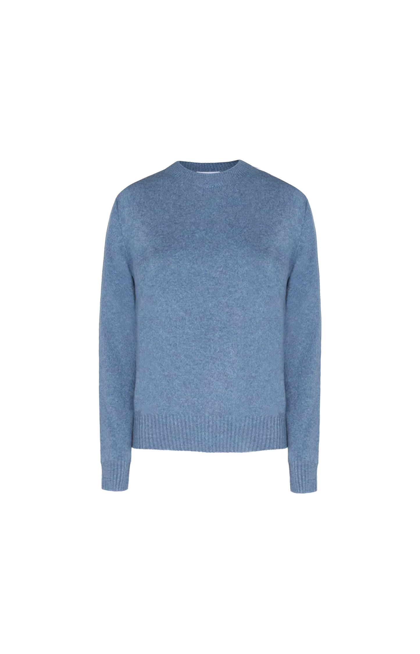 Cashmere Sweater with Intrecciato Leather Elbow Patches