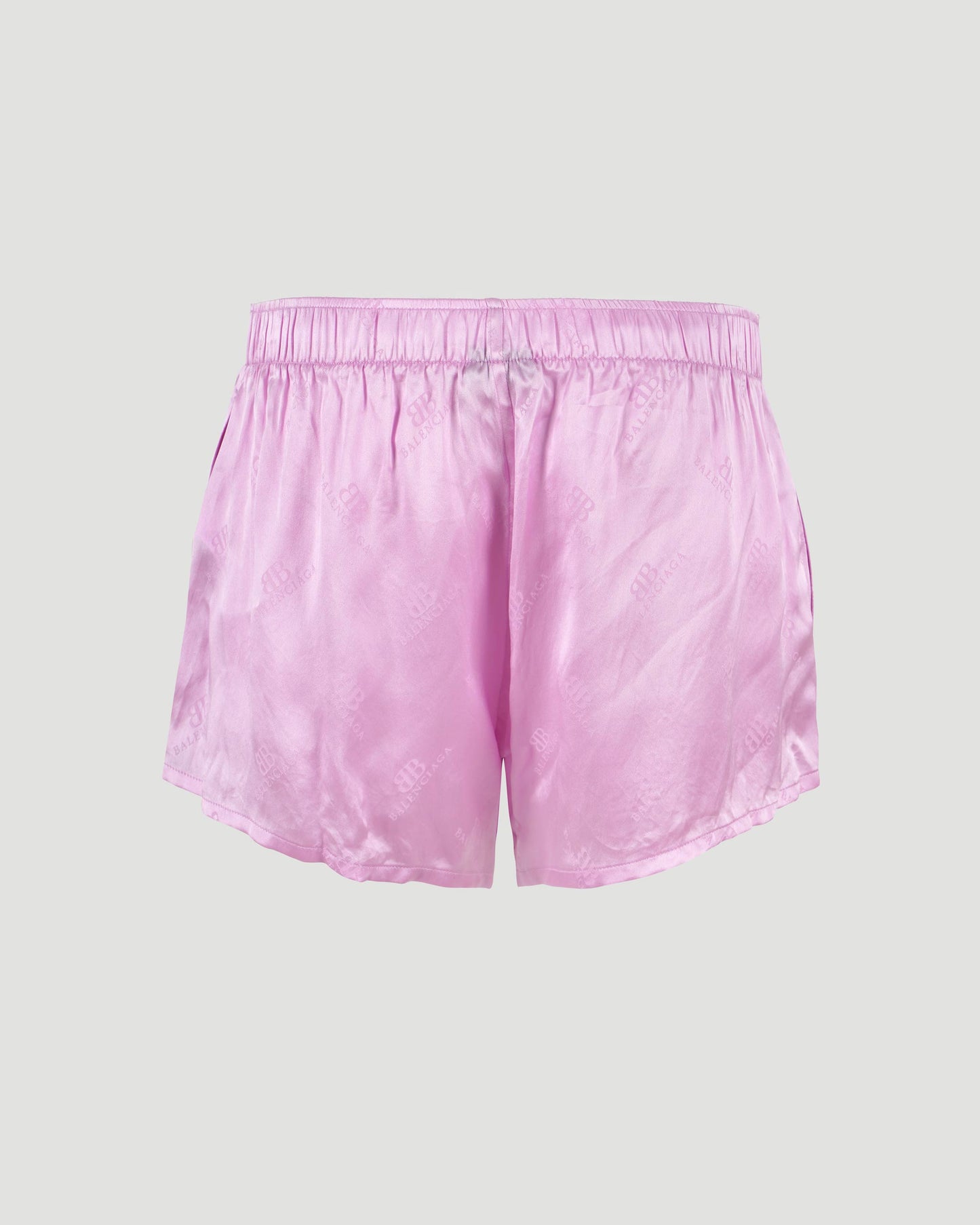 SILK SHORTS IN PINK