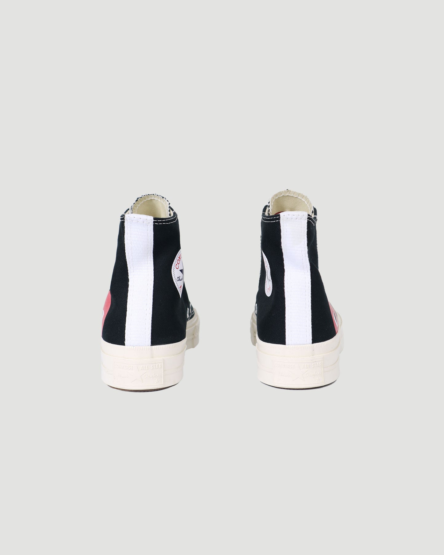 CONVERSE X COMME DES GARCONS PLAY HIGH TOP SNEAKERS