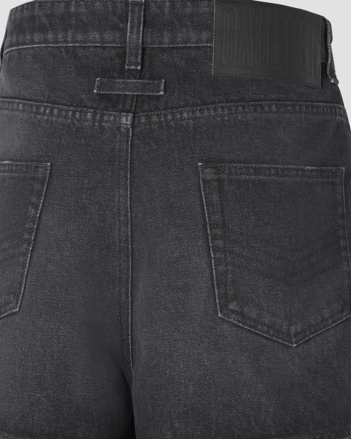 The Black Cut-Out Jeans