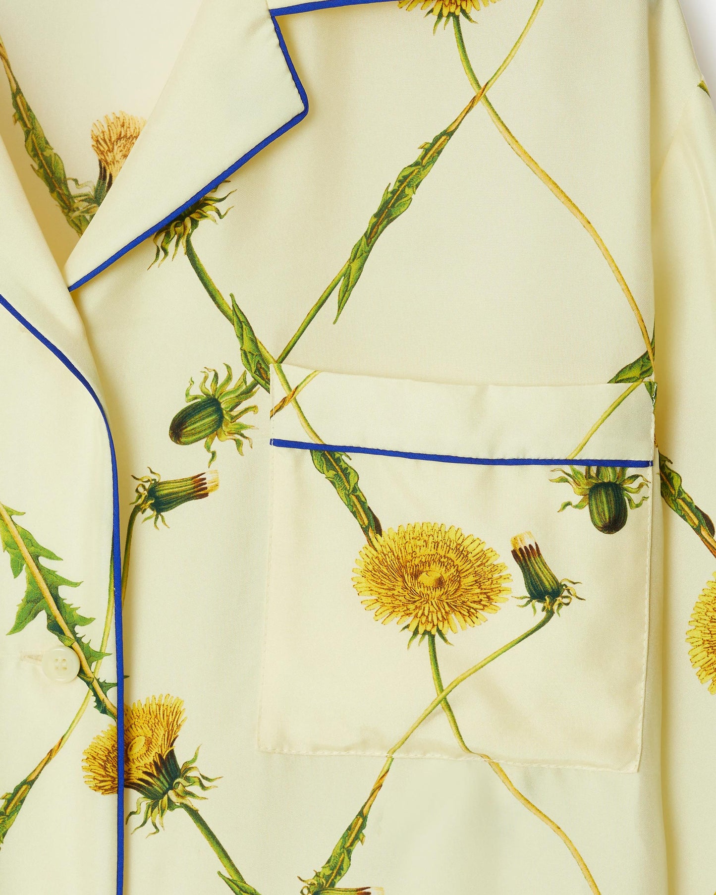 Dandelion Silk Pyjama Shirt
