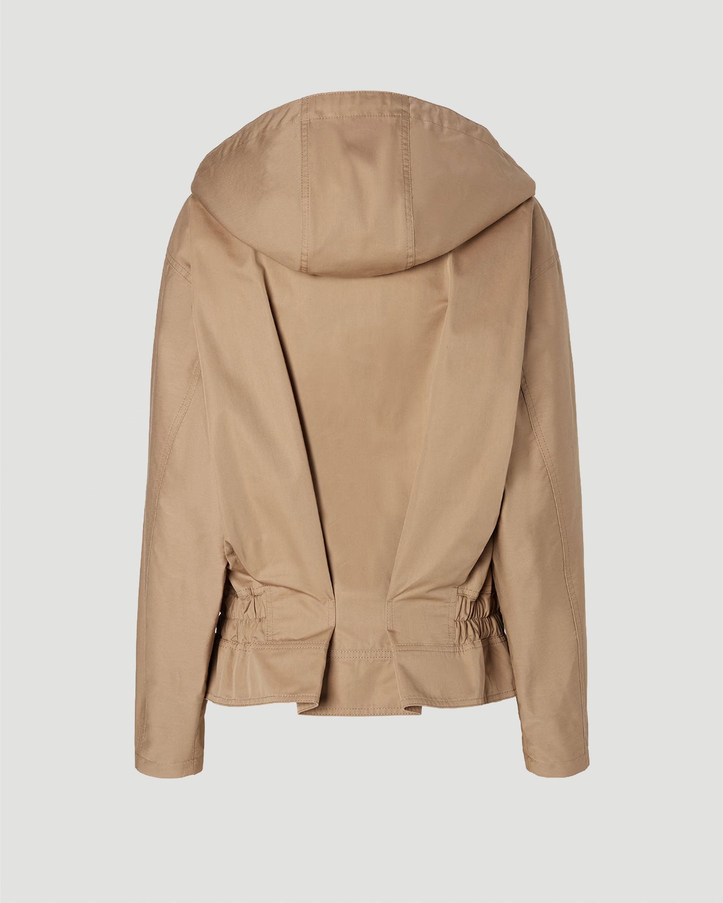 Beige Cotton Blouson