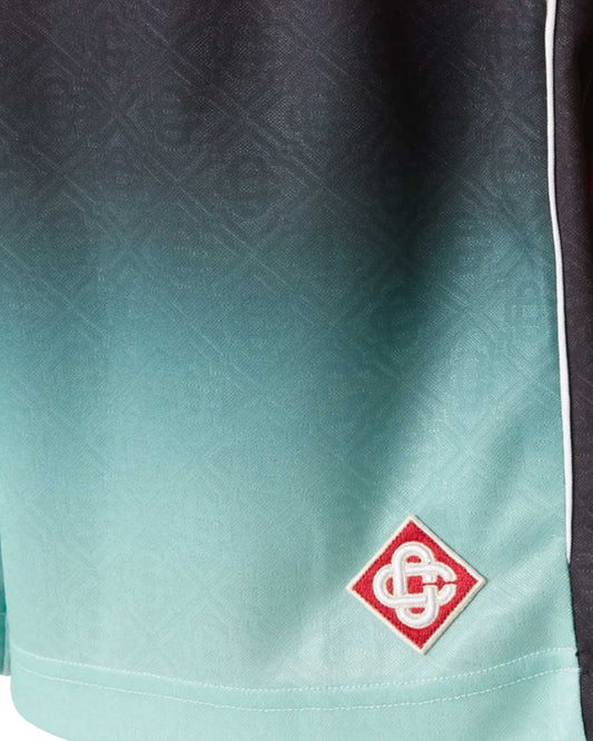 Gradient Monogram Jacquard Football Shorts