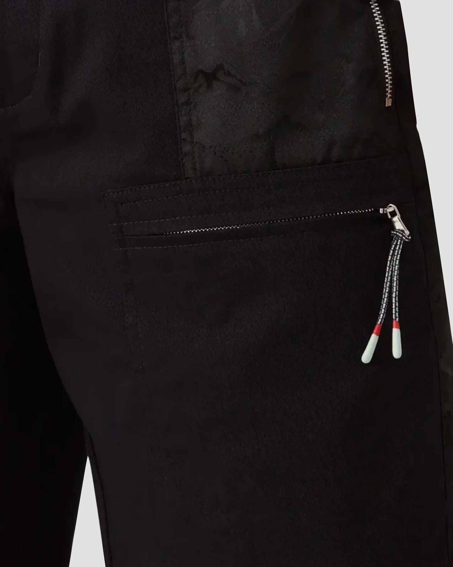 Nylon Mountain Camo Cargo Shorts