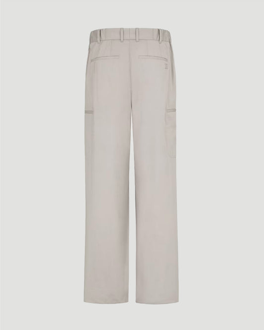 Grey Cotton Pants