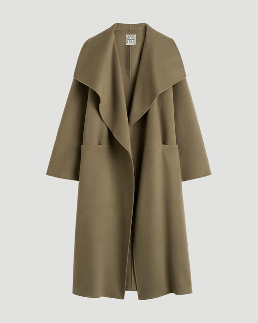 Shawl Collar Double Coat