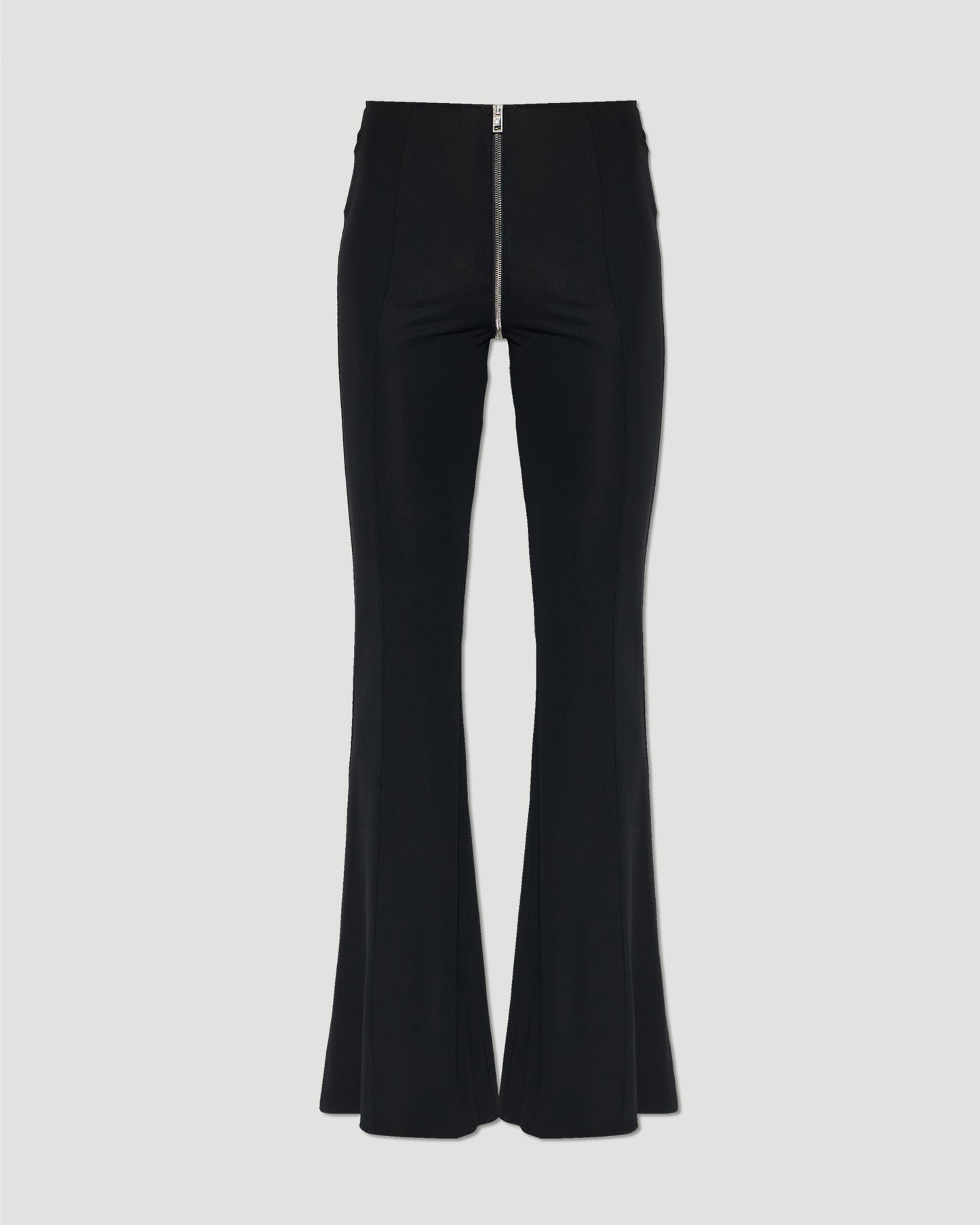 Mid-Rise Zip Pant in Jersey
