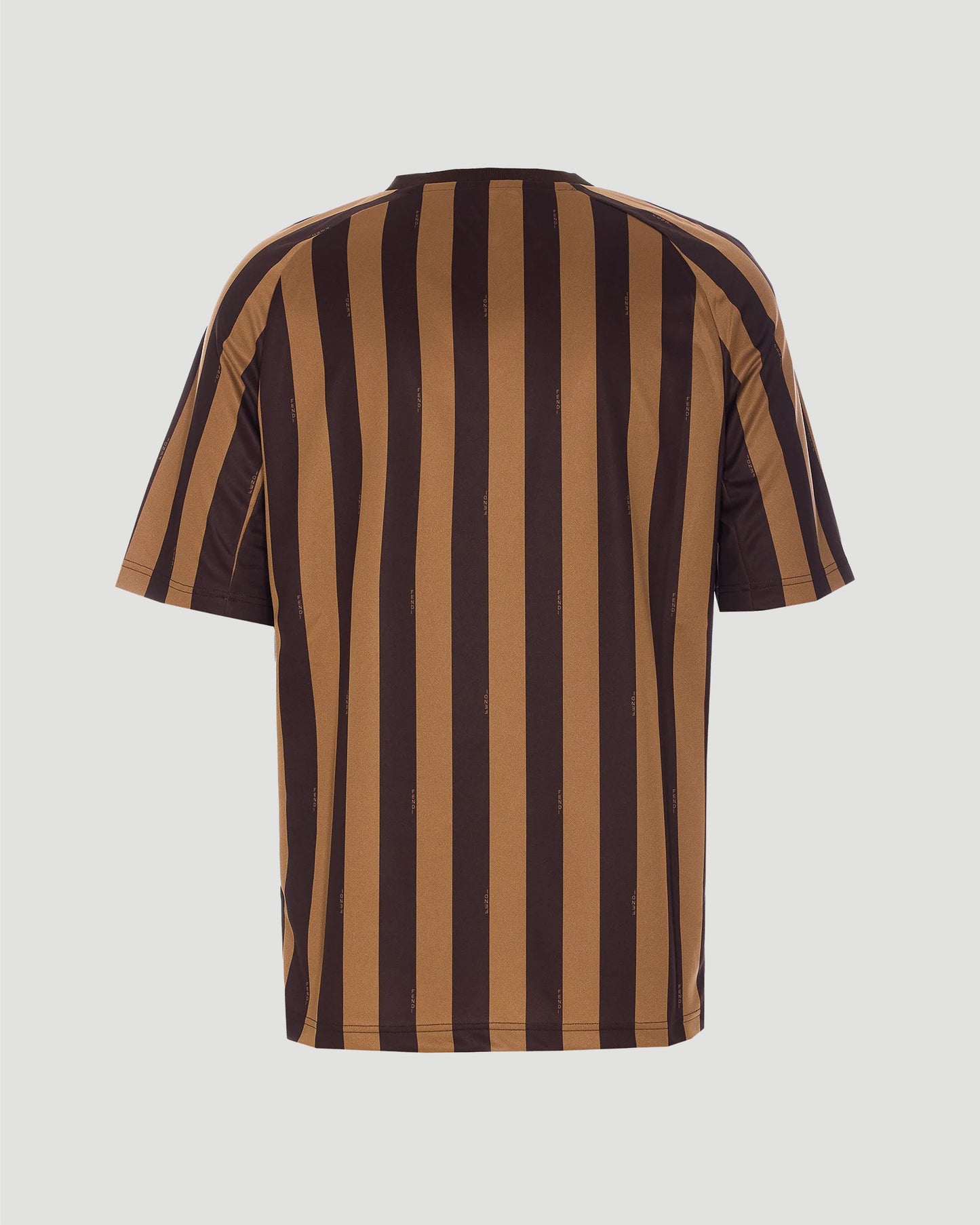 T-Shirt in Brown Pequin