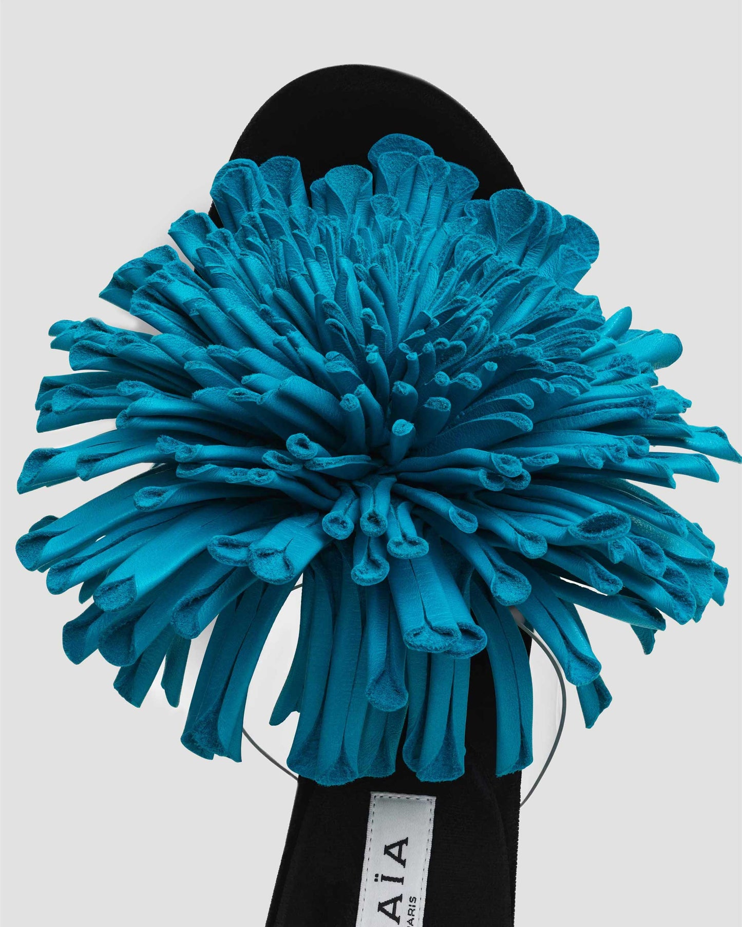 ASYMETRIC HEEL SANDALS IN LAMBSKIN