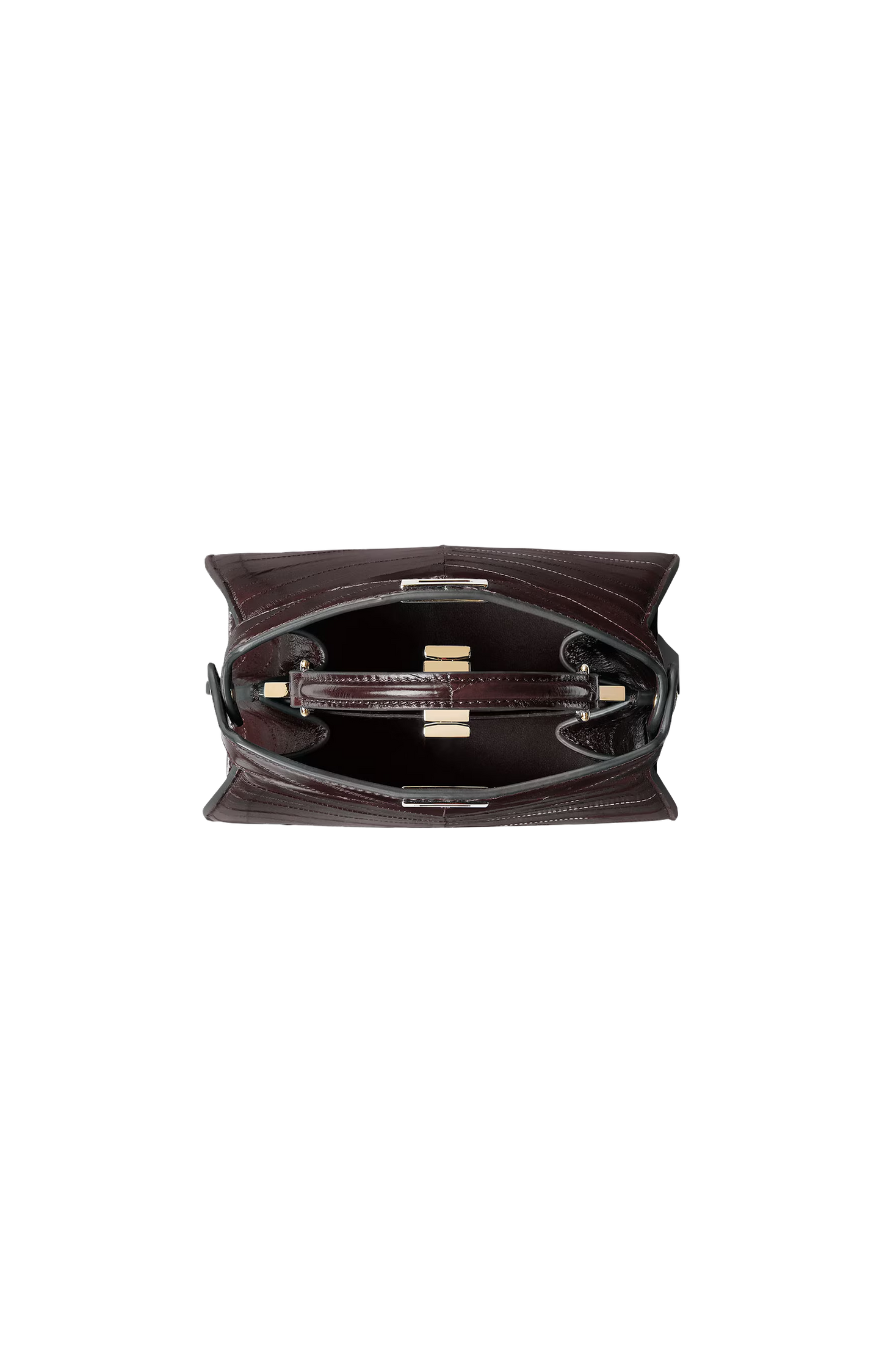 Peekaboo ISeeU Petite Brown Bag