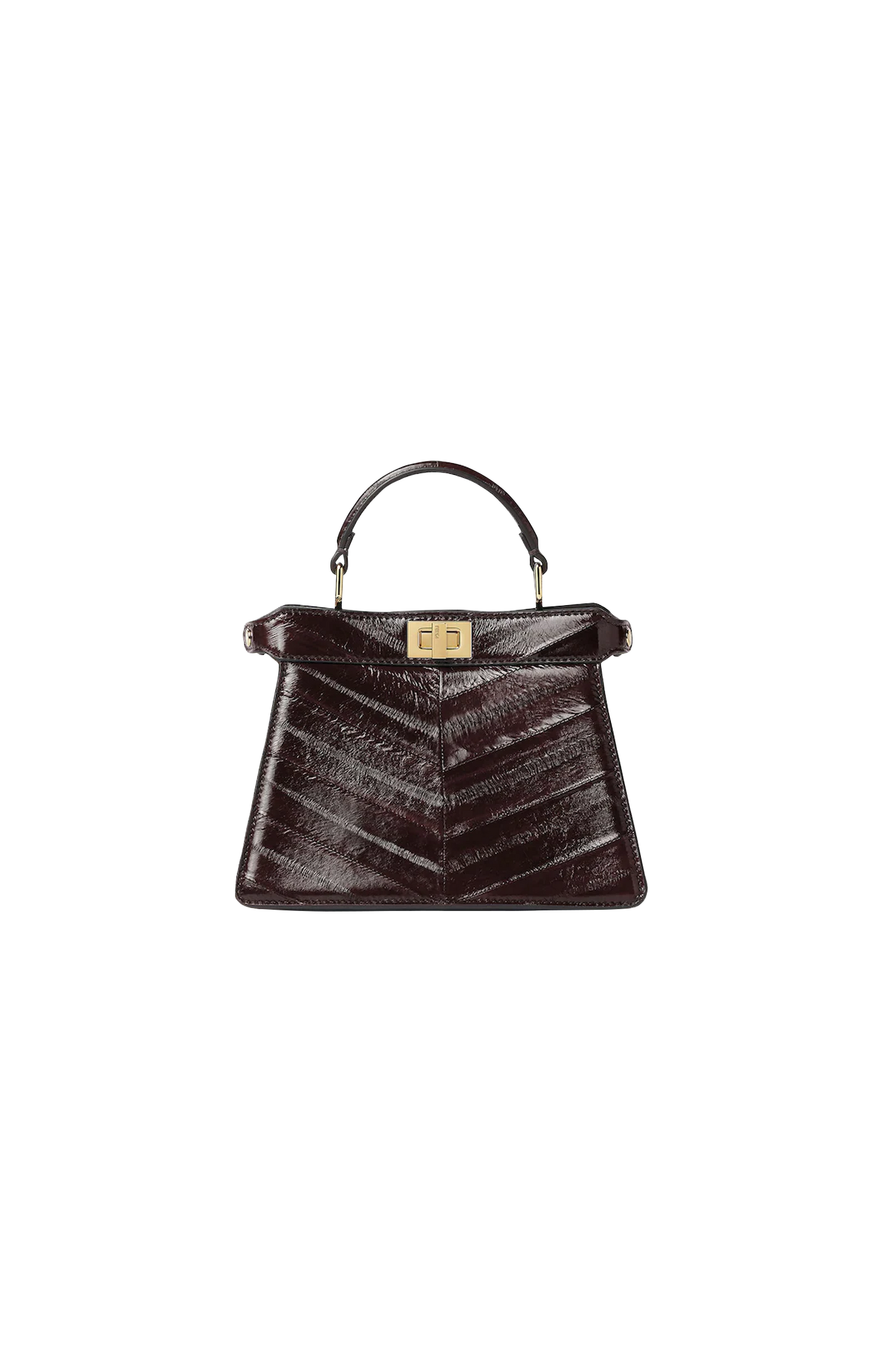 Peekaboo ISeeU Petite Brown Bag