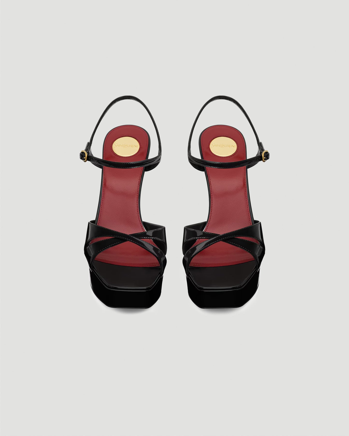 Debbie Platform Sandals in Patent Leather