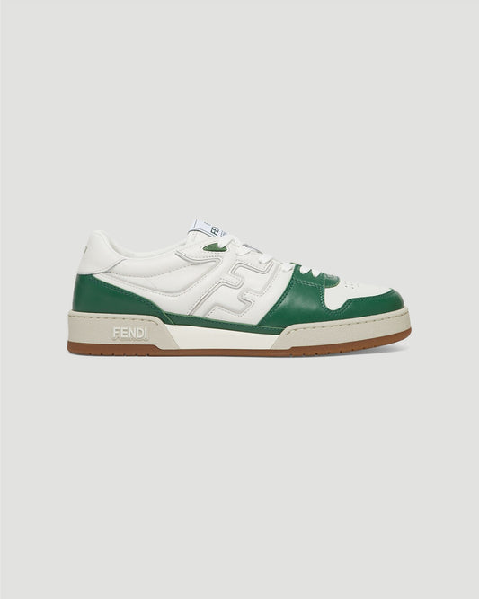 Fendi Match White Low-Tops