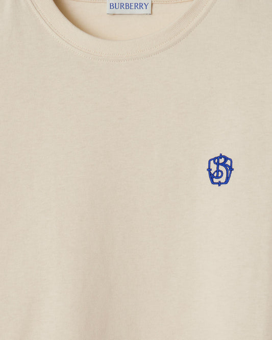 Boxy Cotton T-shirt in Tundra