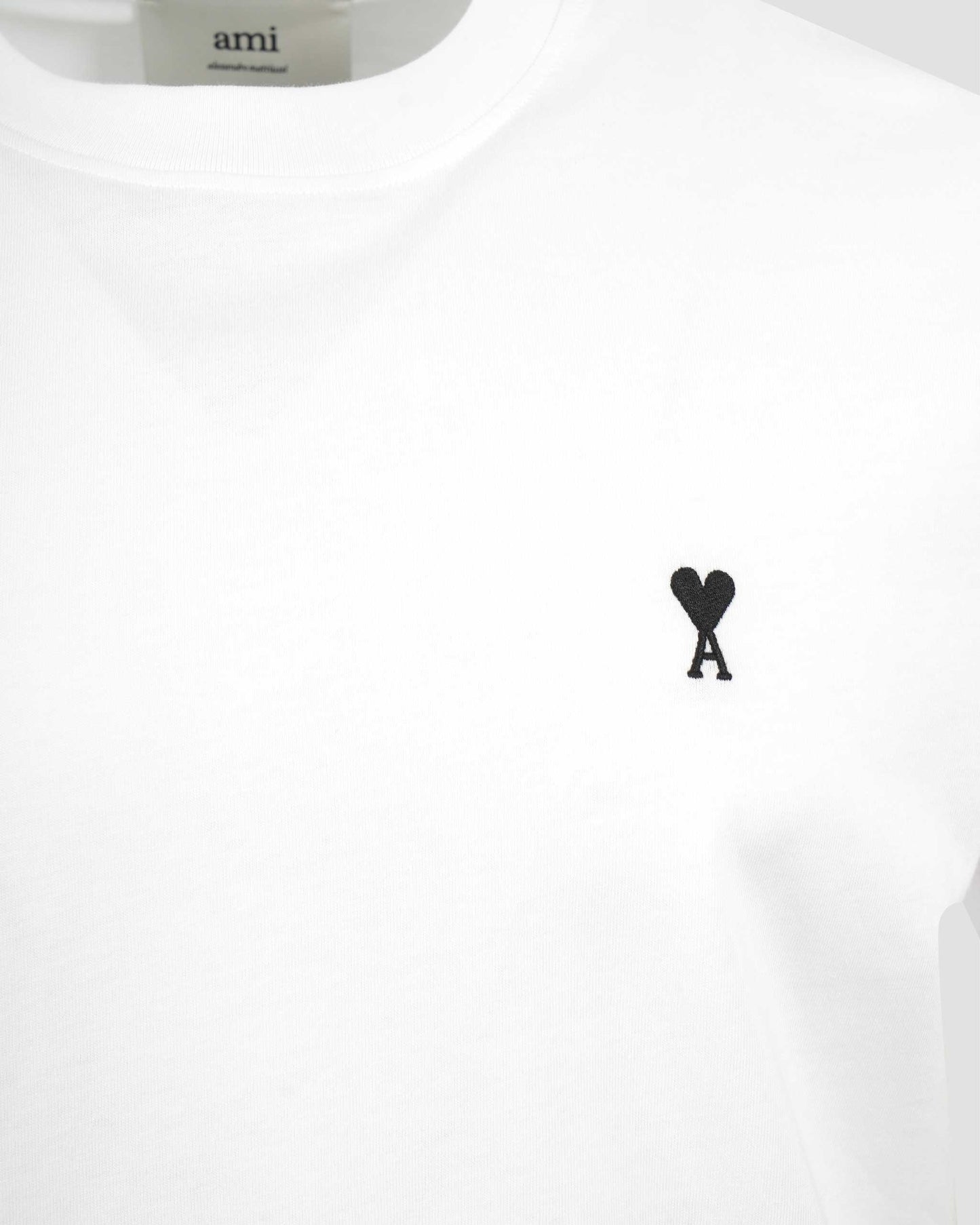 Ami Paris Ami de Coeur T-Shirt in White — product photo 2