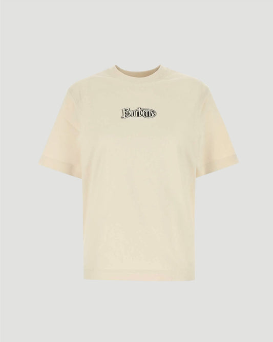 Logo Cotton T-shirt in Tundra