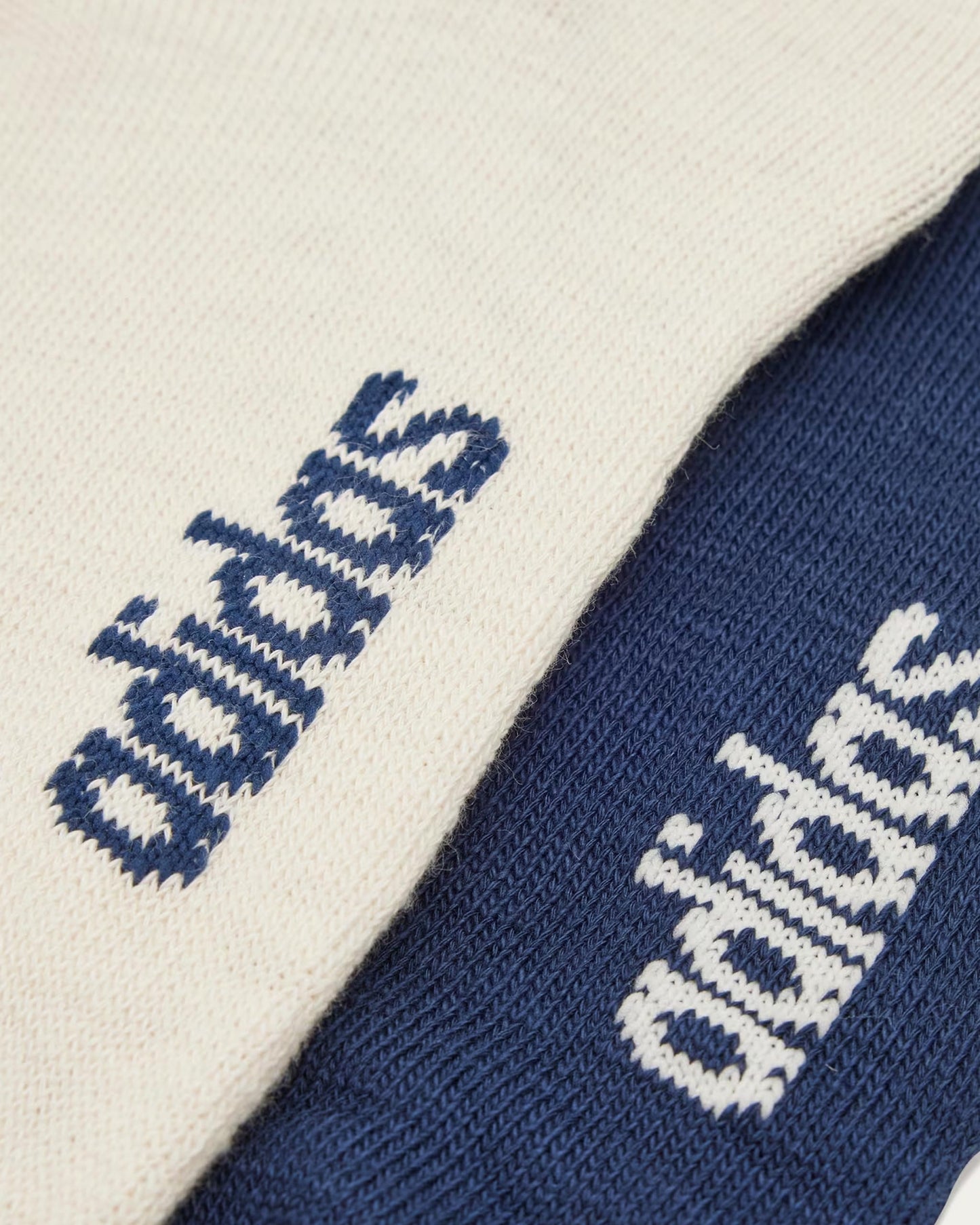 3-Stripes Socks in White And Navy