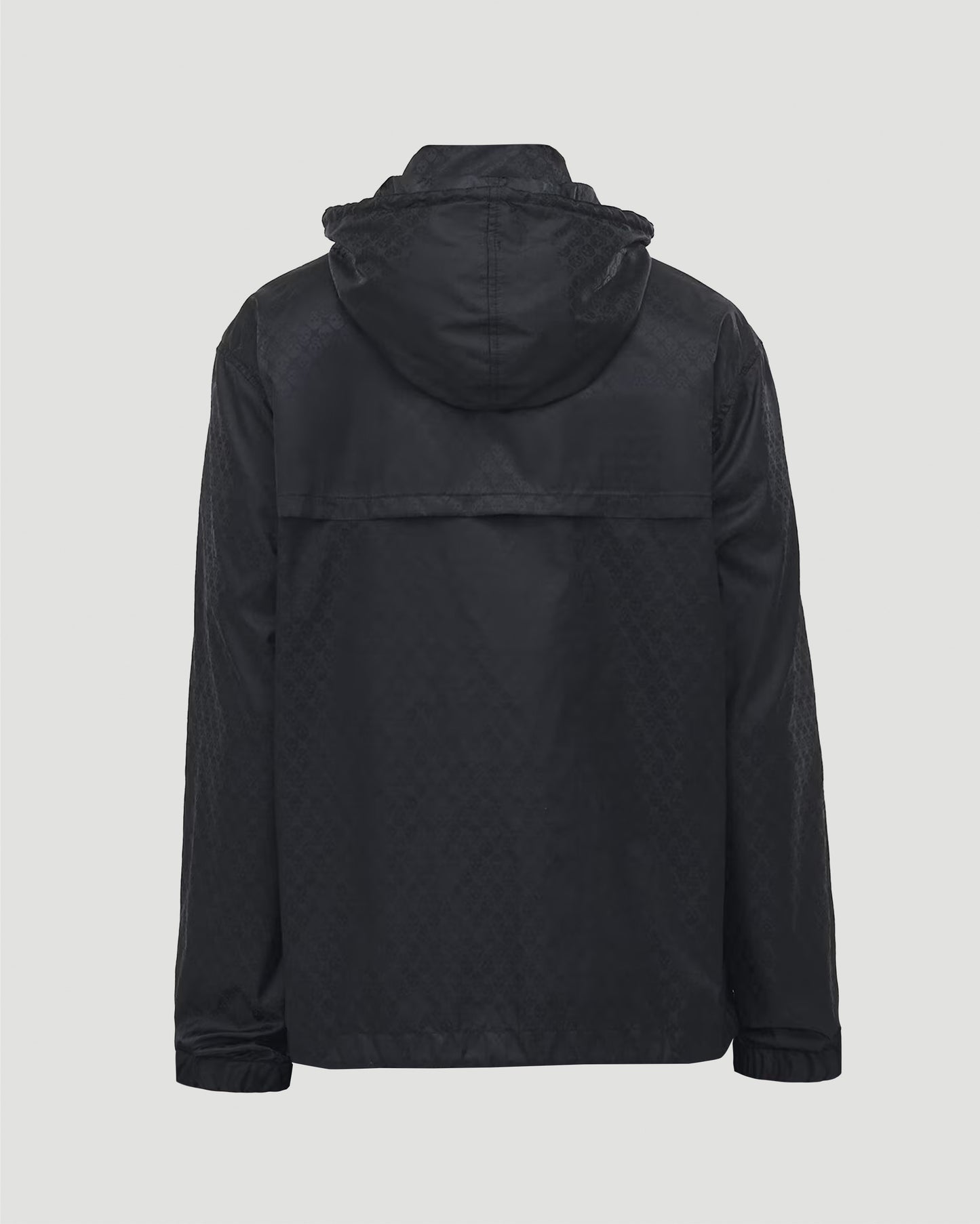 Jacquard Windbreaker With Skull