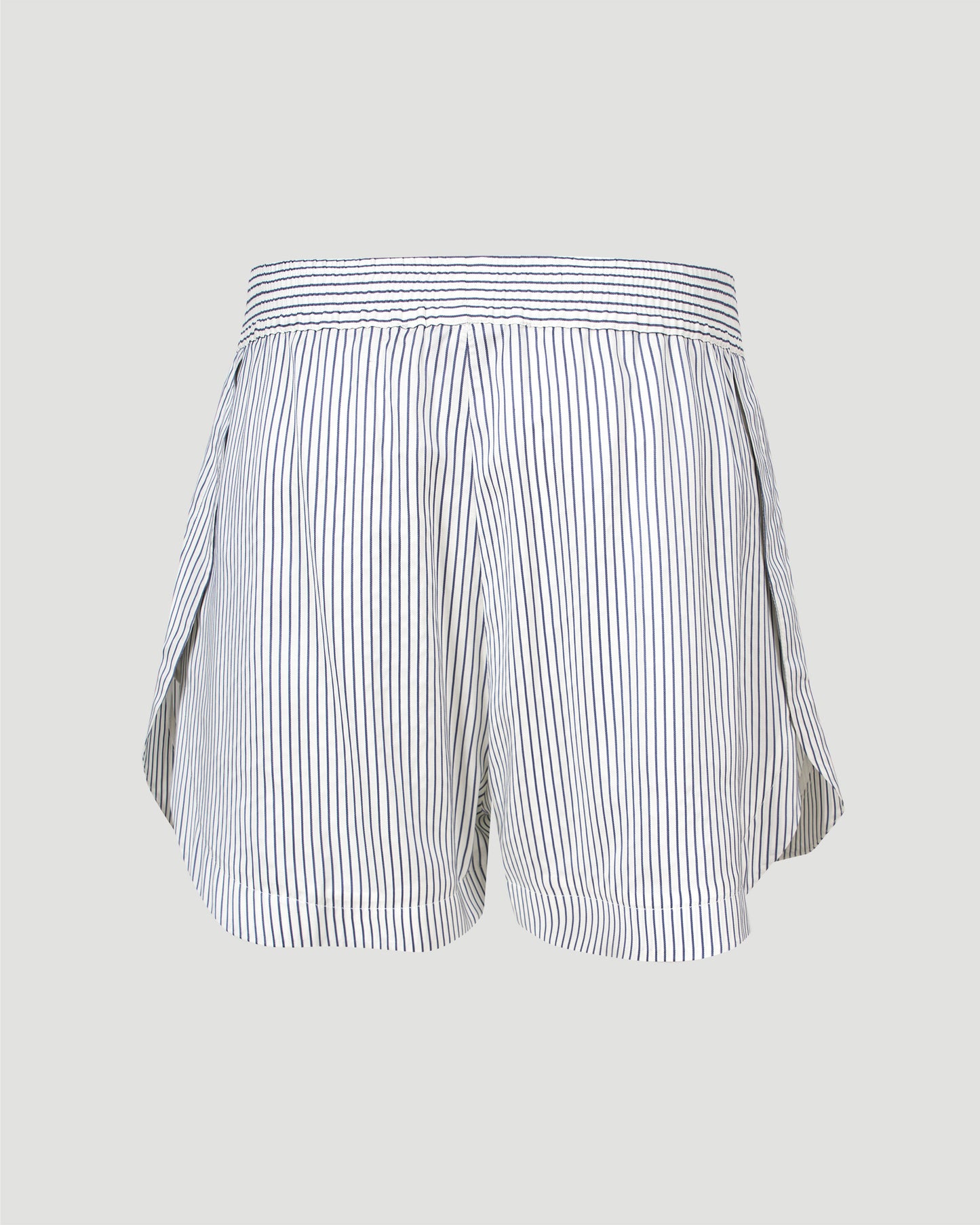 Striped Shorts in Silk
