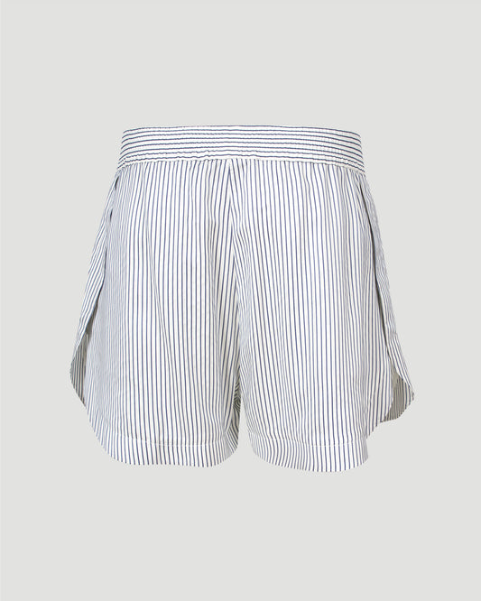 Striped Shorts in Silk