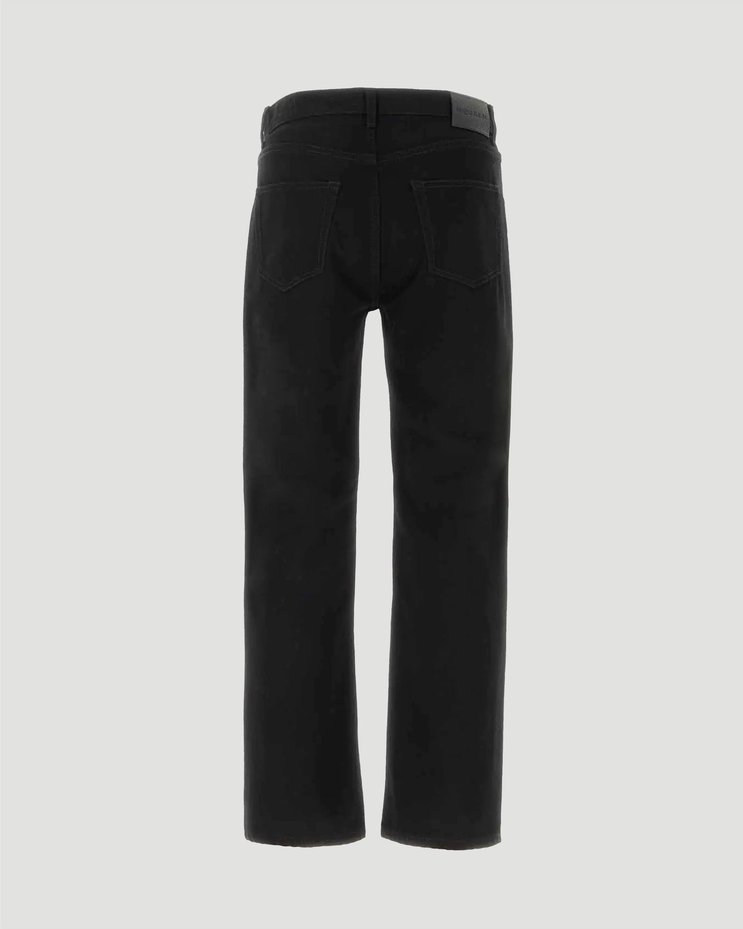Straight-Leg Jeans in Black