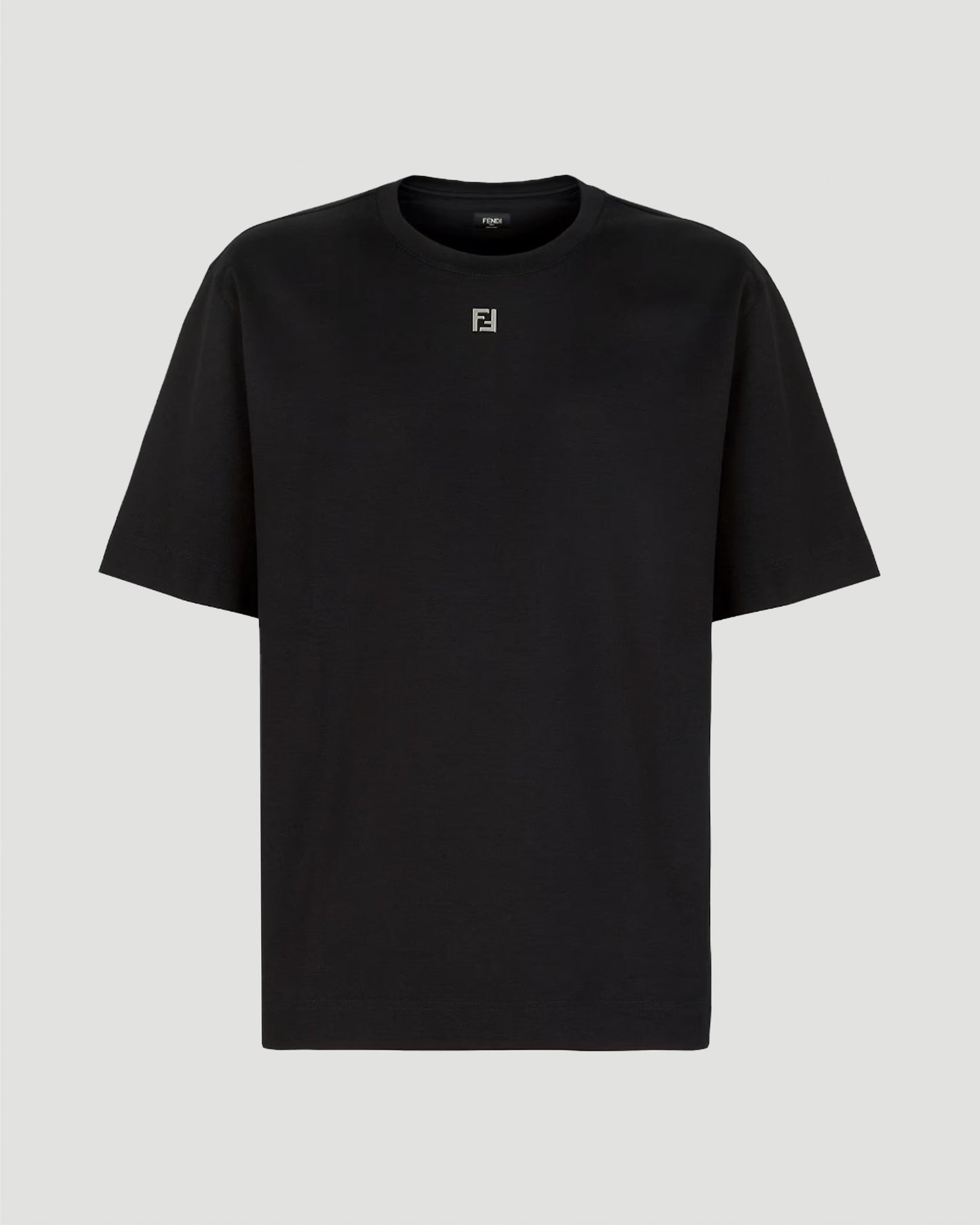 Black Cotton T-Shirt