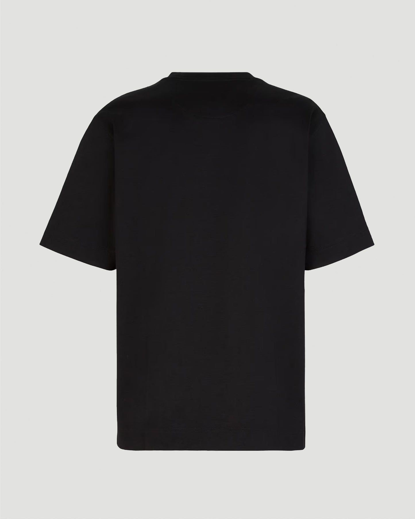 Black Cotton T-Shirt