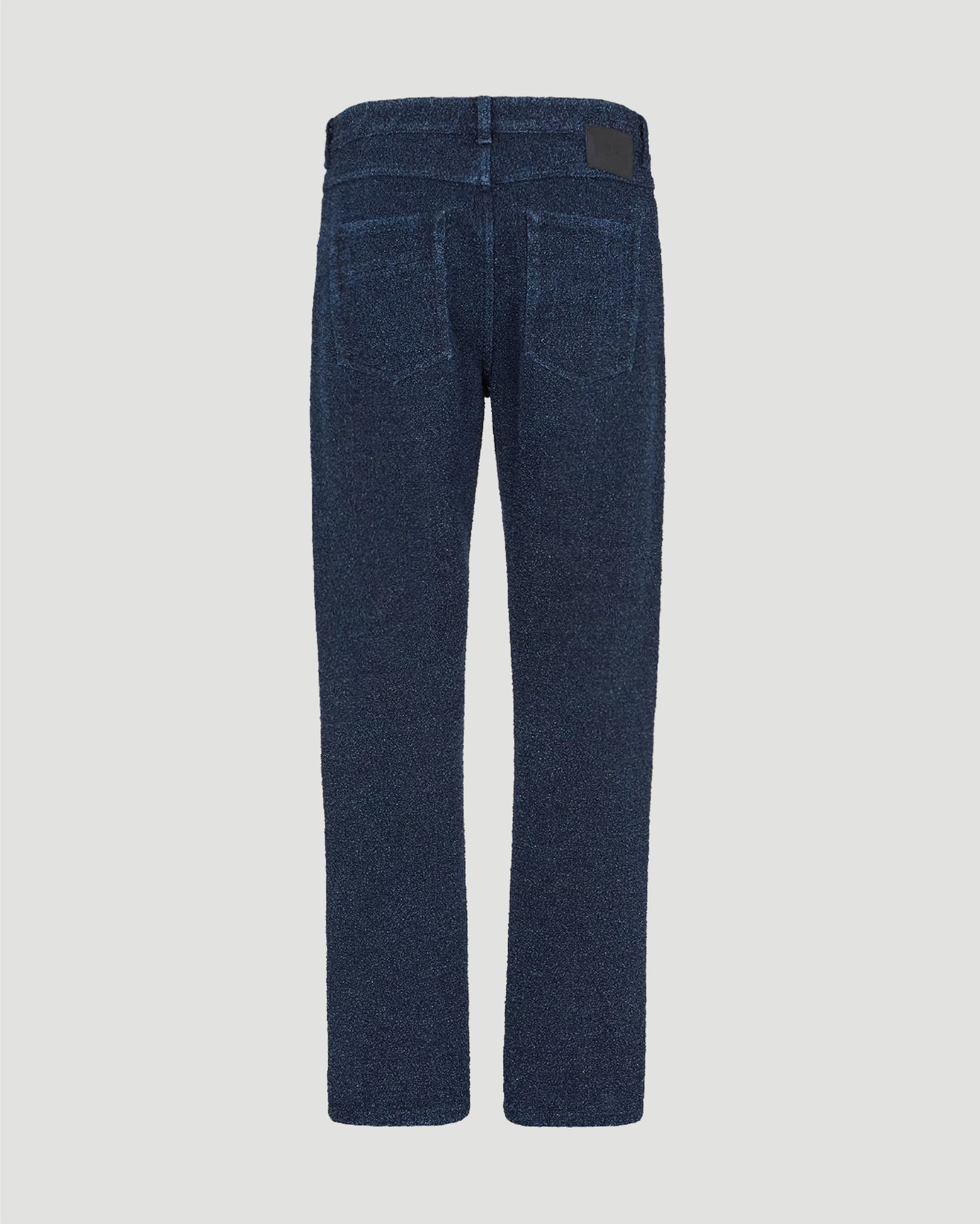 Blue Bouclé Jeans