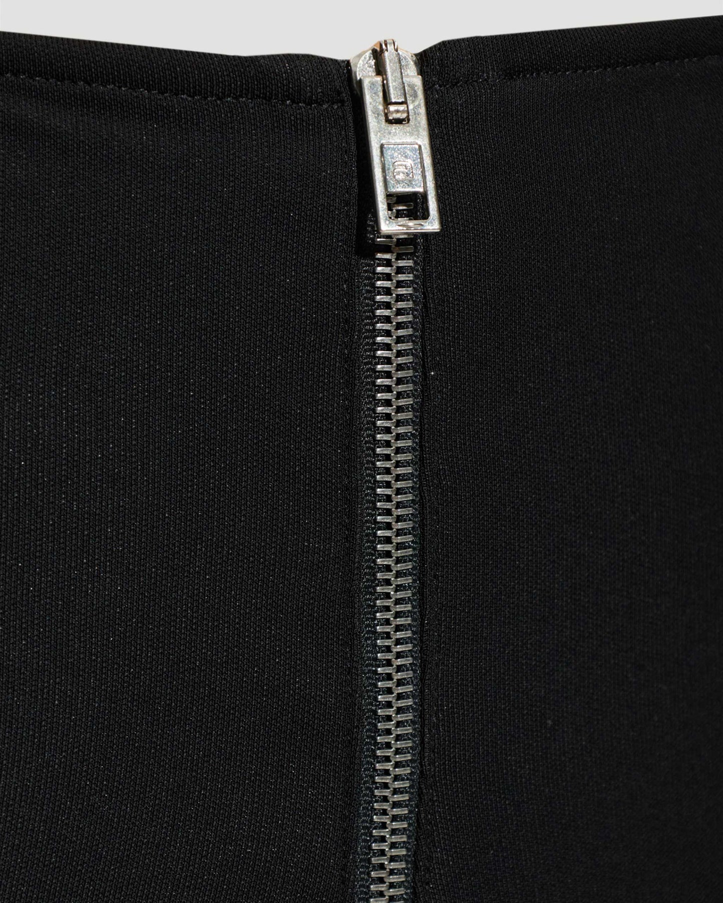 Mid-Rise Zip Pant in Jersey