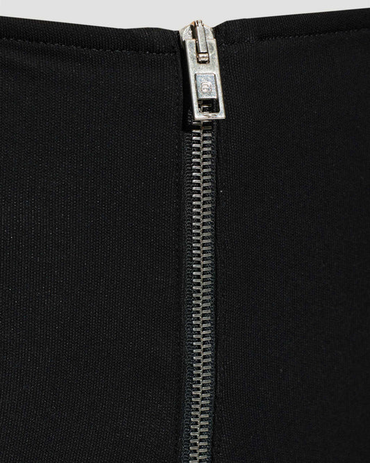 Mid-Rise Zip Pant in Jersey