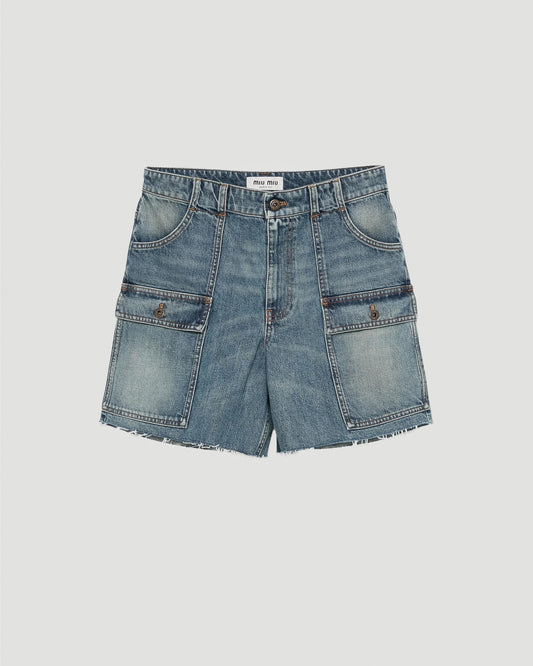 Denim Bermudas