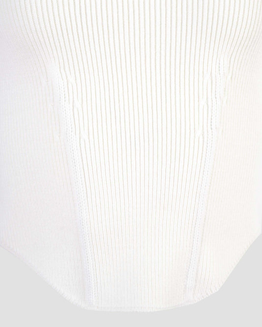 Corset Wool Top