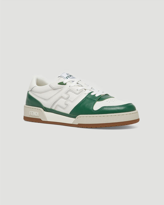 Fendi Match White Low-Tops
