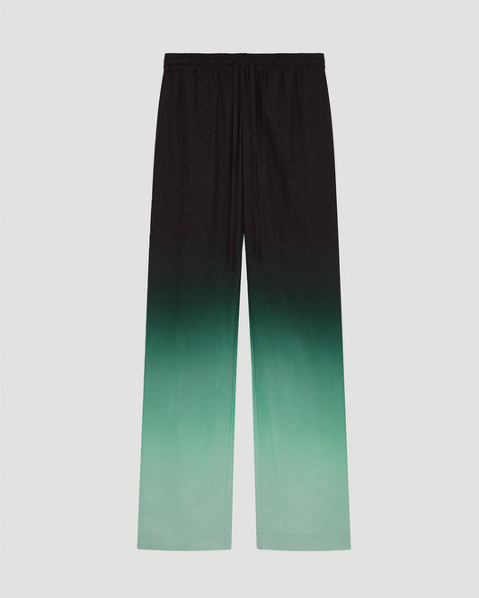 Gradient Ping Pong Jacquard Trousers