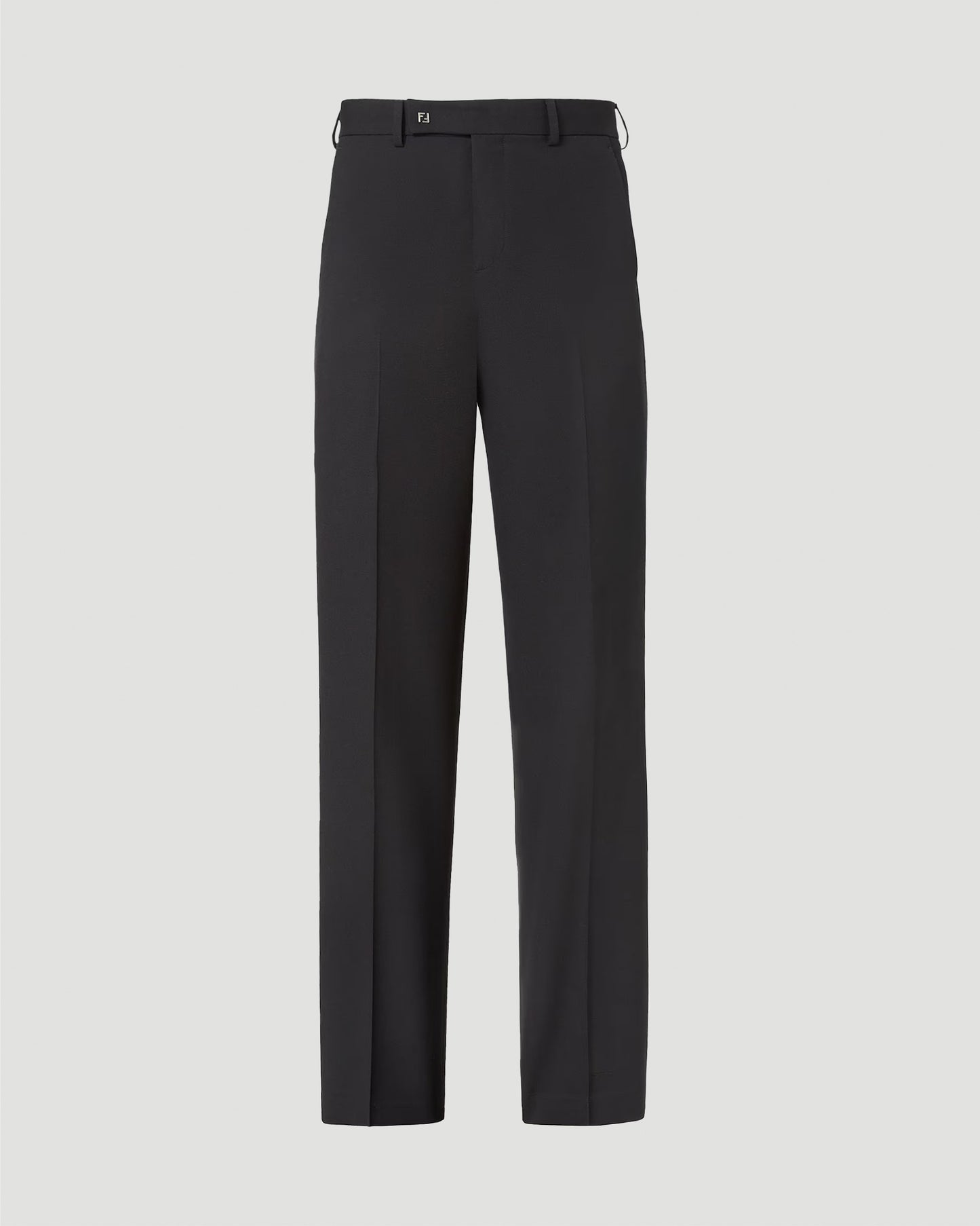 Wool Trousers in Black