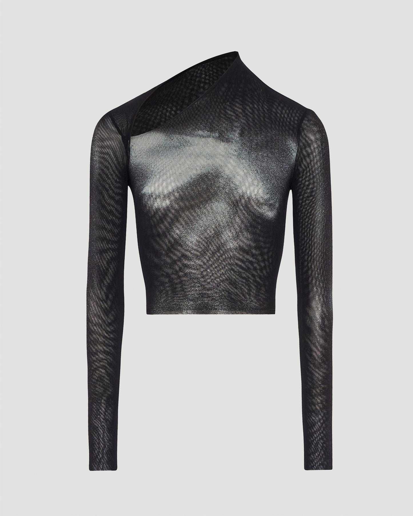 The Silver Body Dust Crop Top