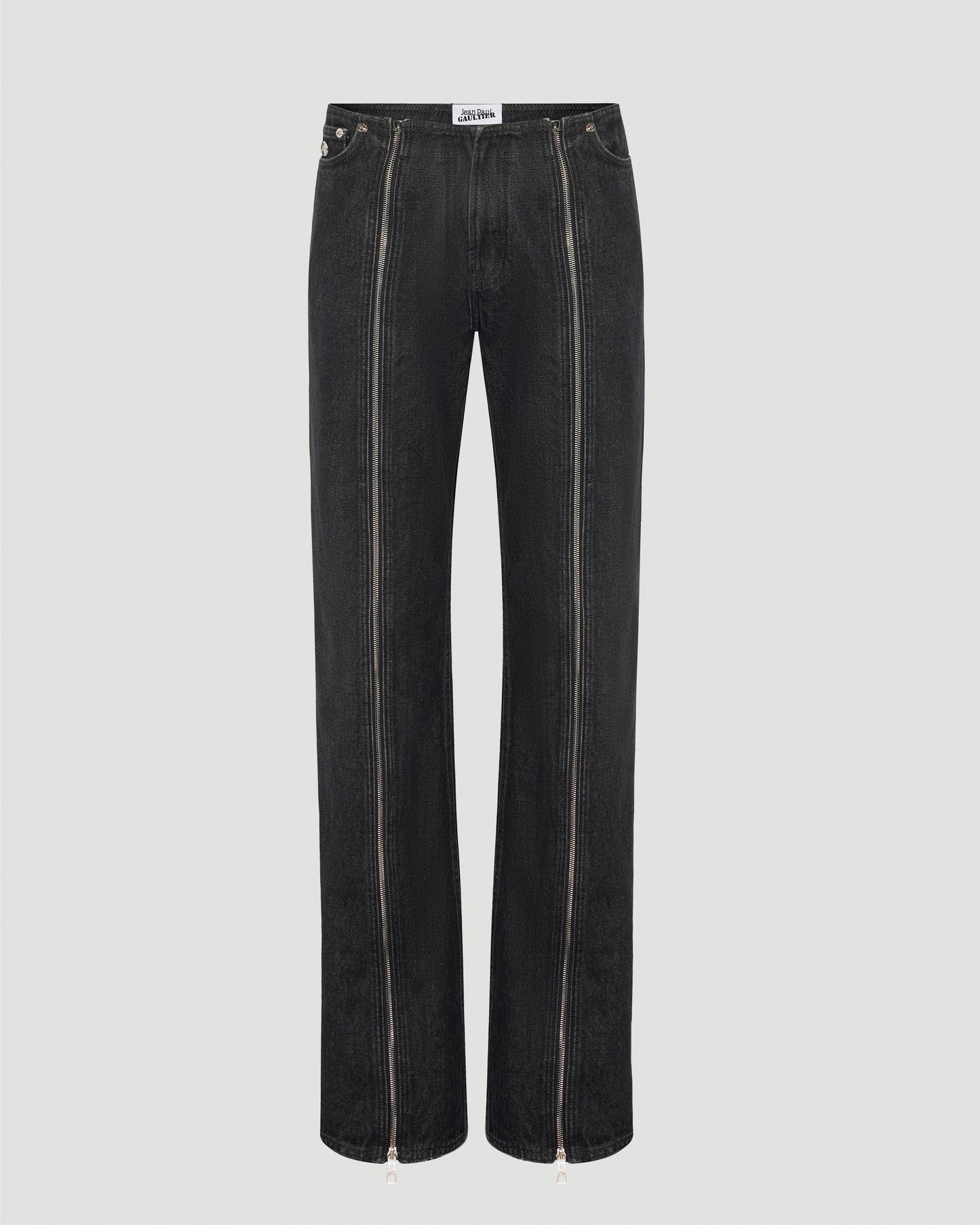 The Black Zipped Jeans