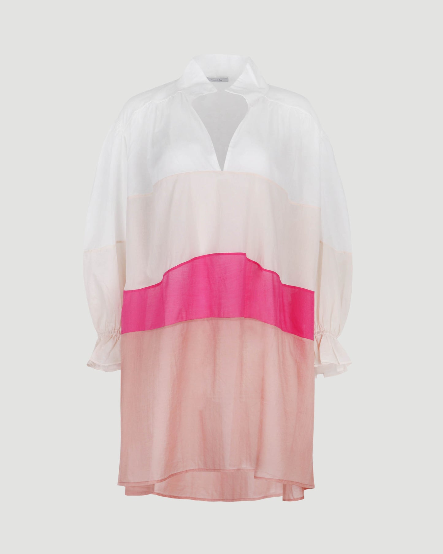 The Wave Tunic In Rose