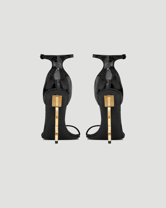OPYUM SANDALS IN PATENT LEATHER
