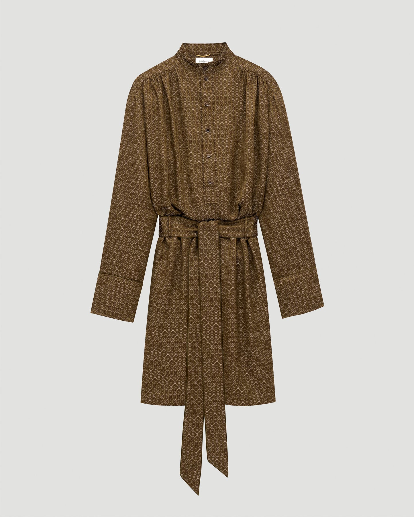 Dress in medallion jacquard