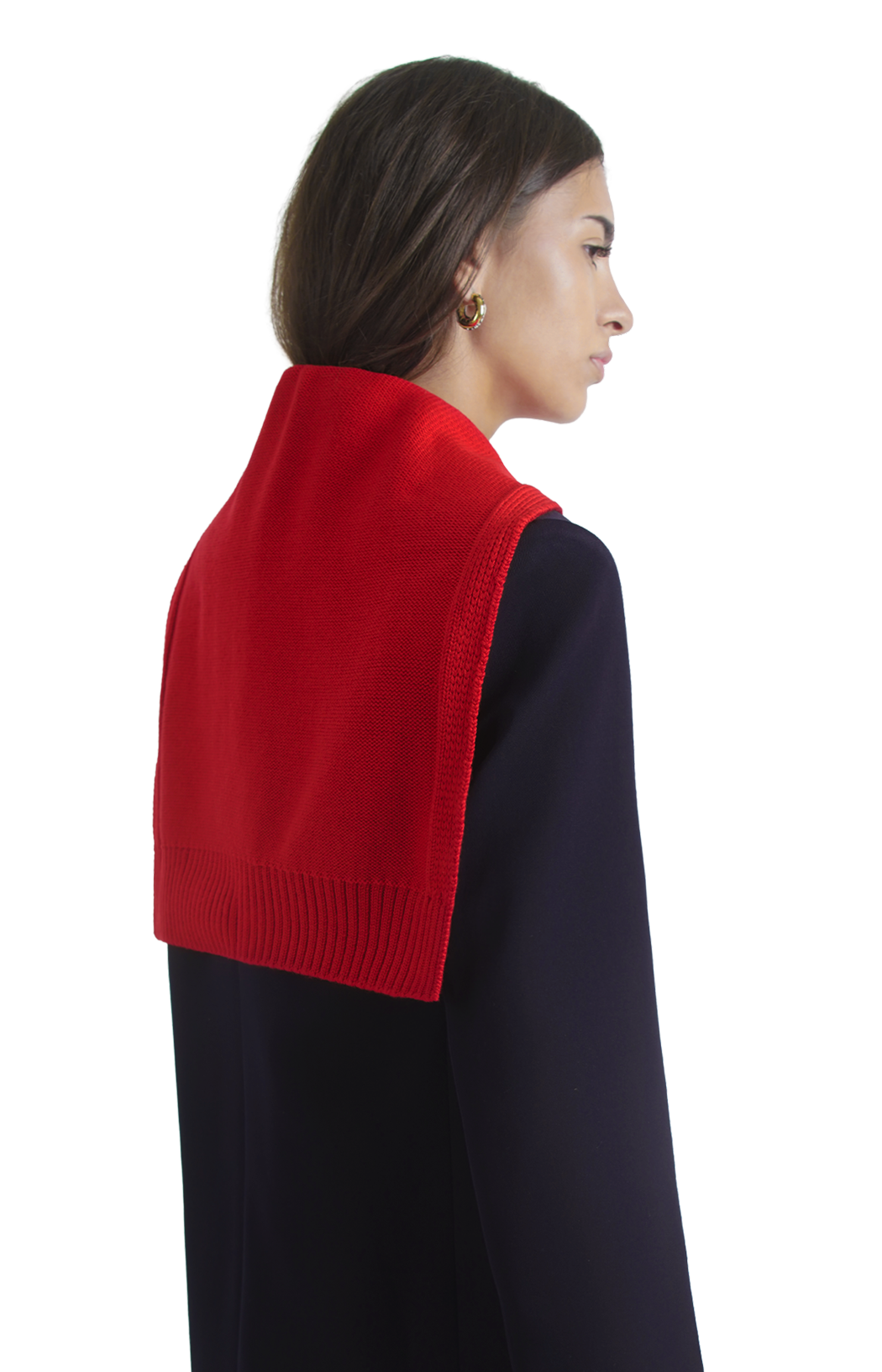 Wool Jacket in Navy Blue