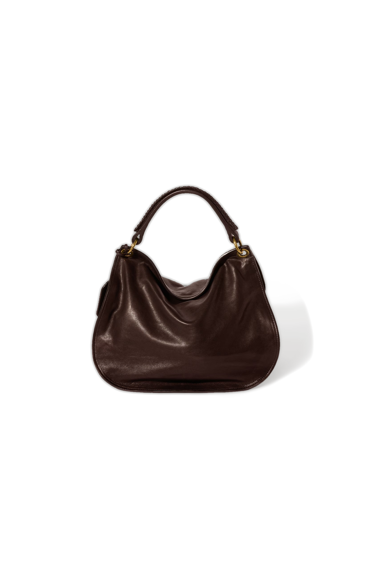 Miu Miu Rendez-Vous Leather Bag in Briarwood — product photo 3