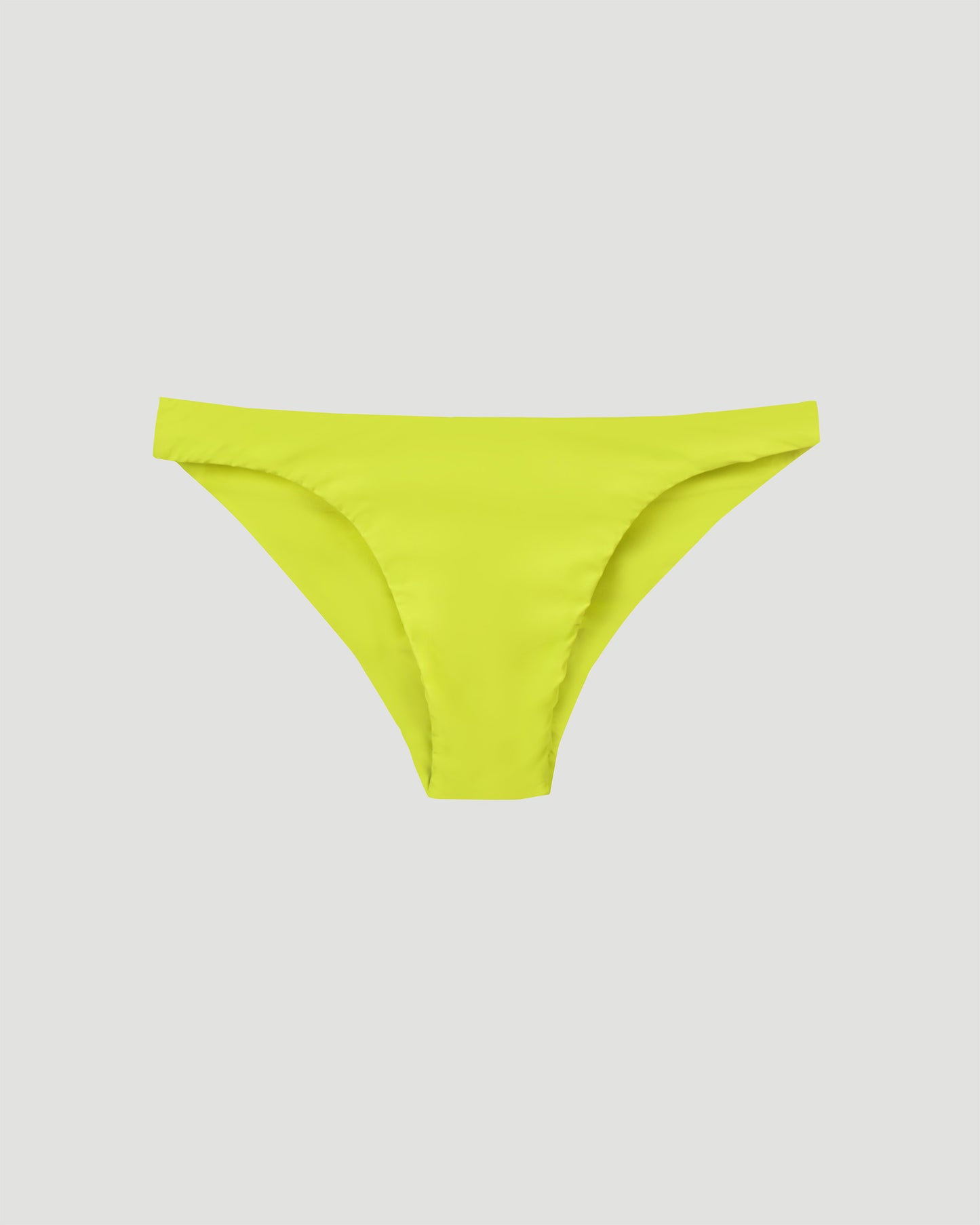 TWO PIECES SWIMSUIT IN LIME YELLOW
