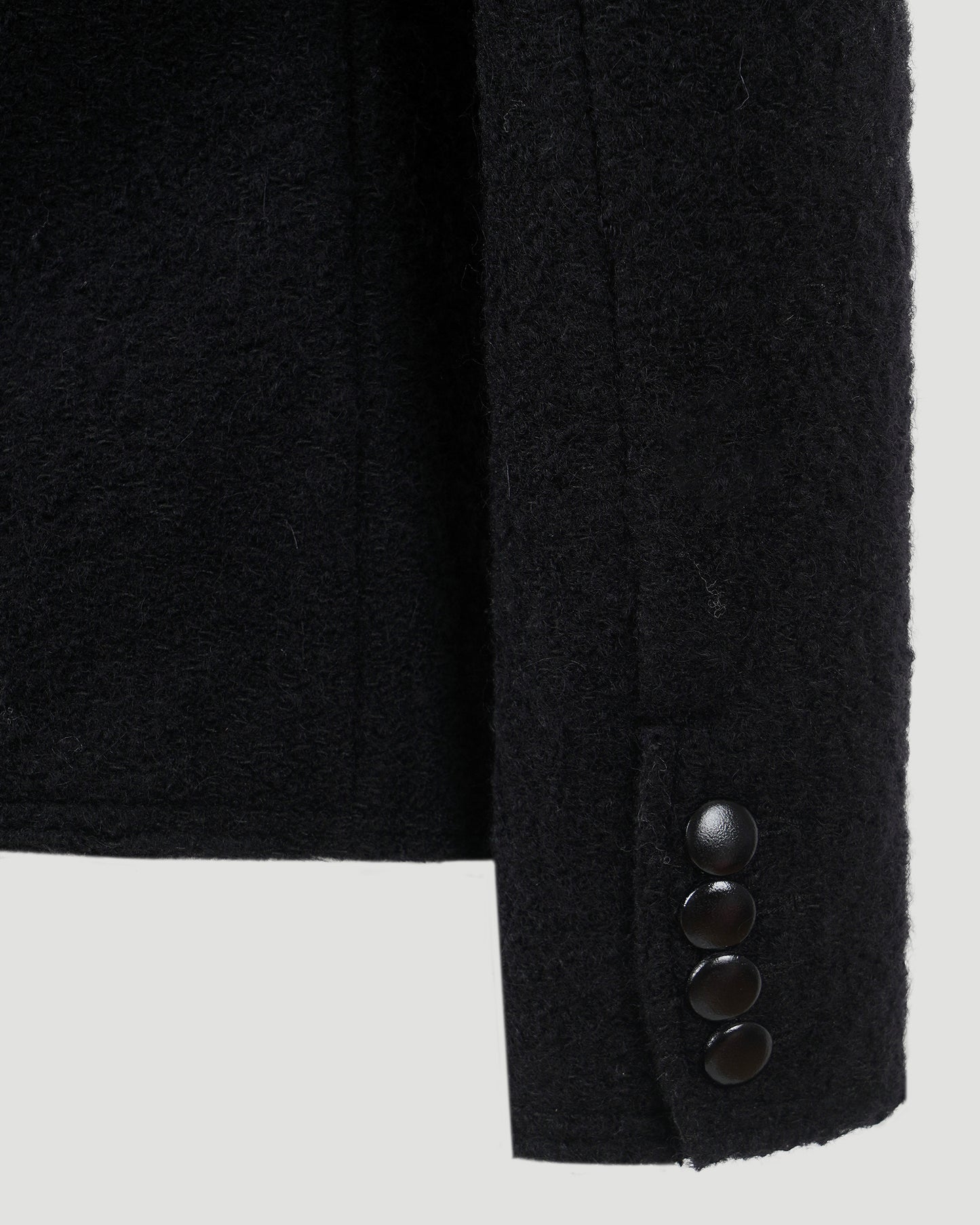Wool Blazer in Black
