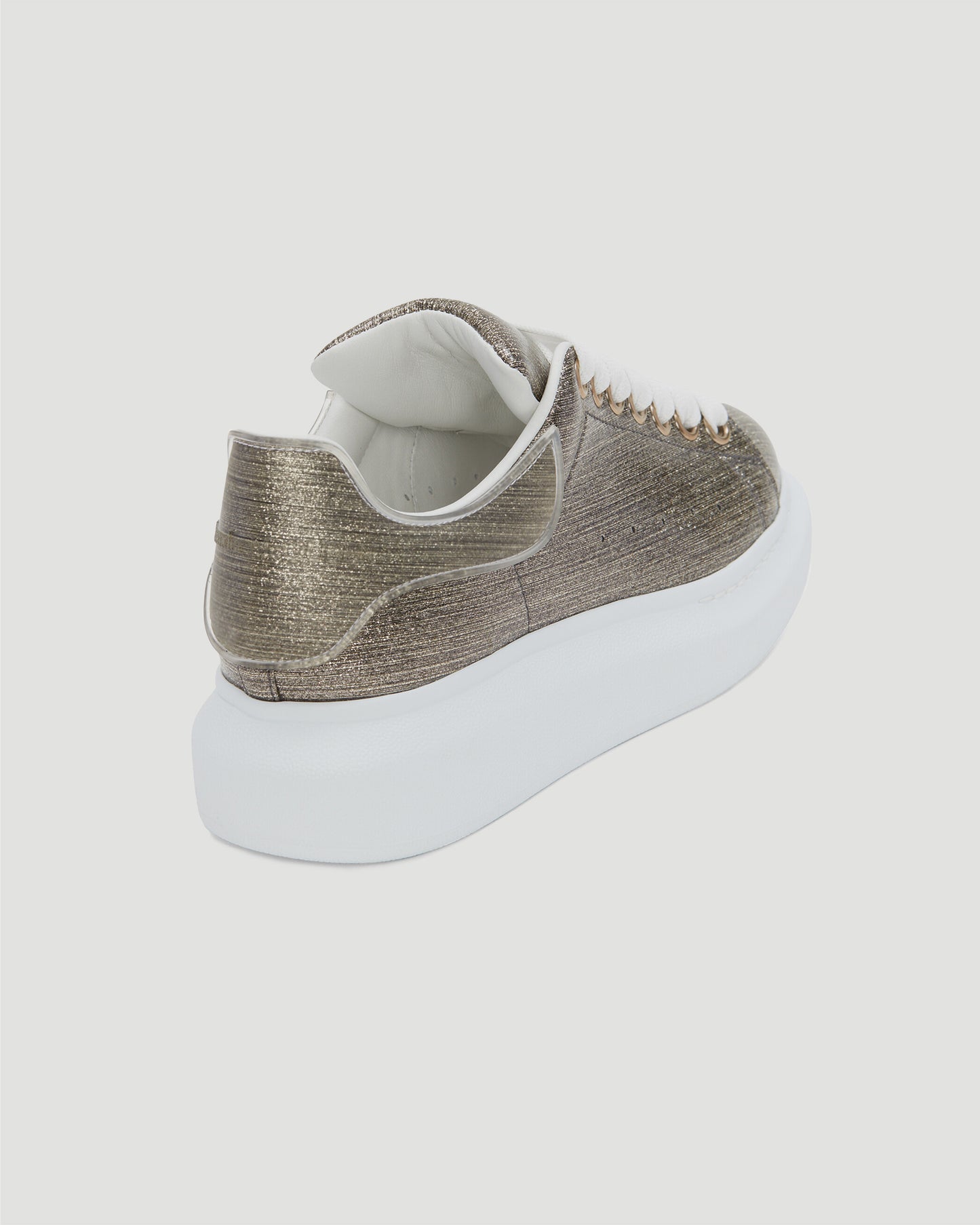 Oversized Sneakers in Gold