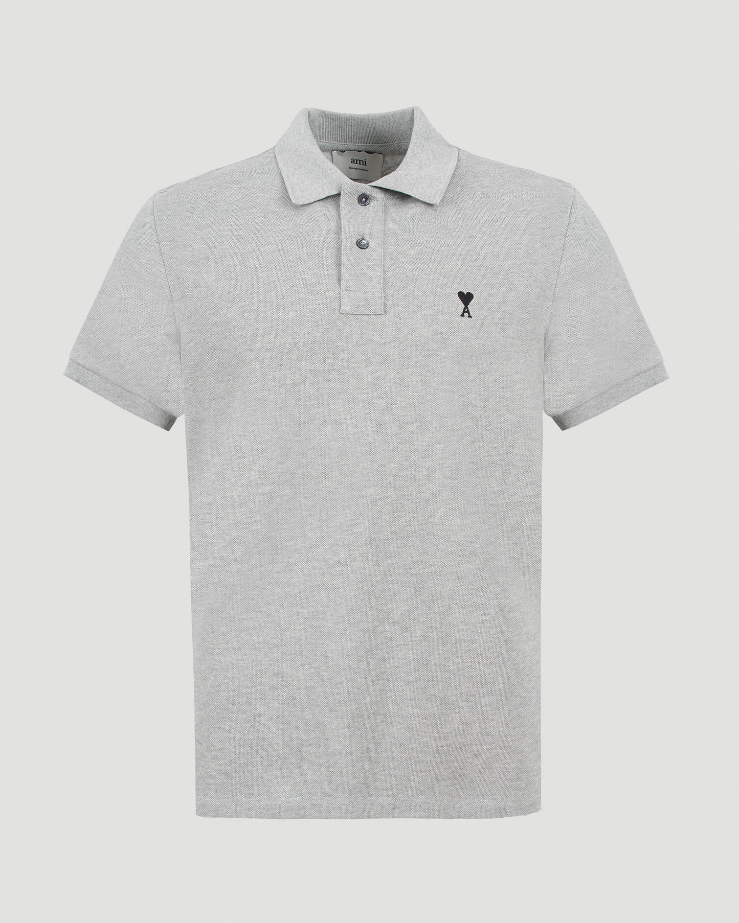 Ami de Coeur Polo Shirt in Ash Grey
